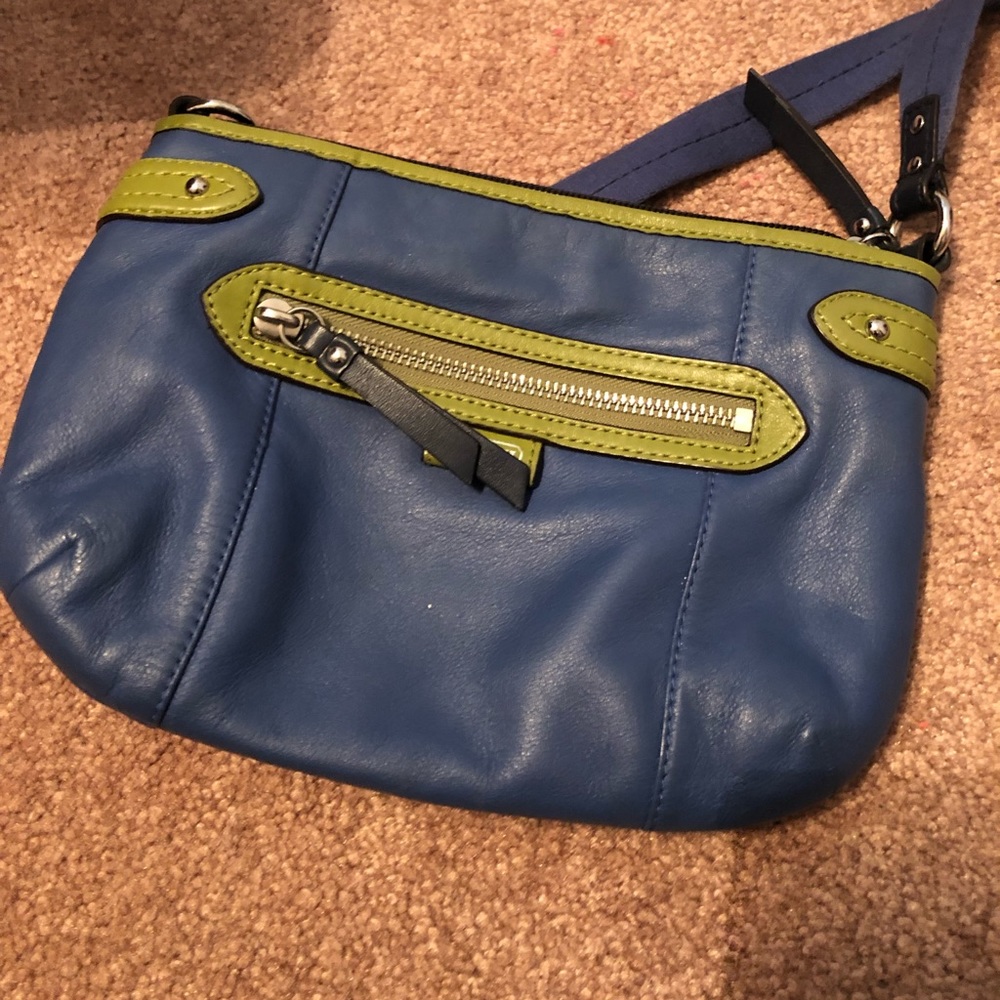 Blue and green crossbody - Coach